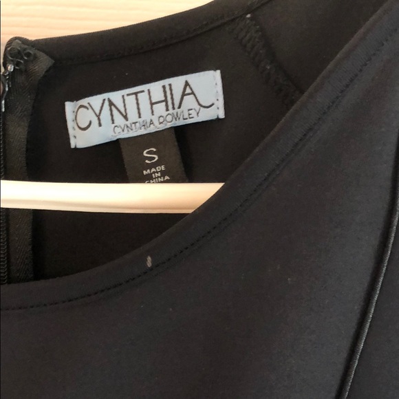 Black Cynthia Rowley skater dress - Picture 2 of 4